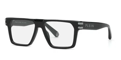 Philipp Plein Vpp224 0700 Men's Glasses Black Size 56 - Free Lenses - Blue Light Block Available In Green