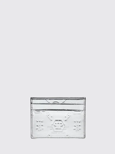 Philipp Plein Wallet Men In Silver