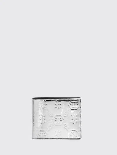 Philipp Plein Wallet Men In Silver