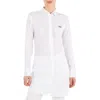 Philipp Plein White Big Skull Cotton Shirt In White