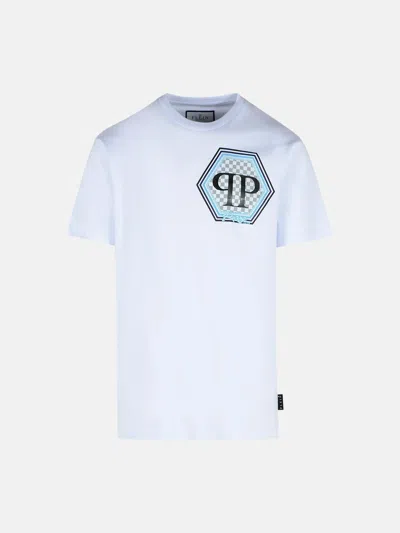 Philipp Plein White Cotton T-shirt