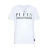 Philipp Plein White Cotton T-shirt With Logo Print In White