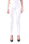 Philipp Plein White Cotton Trousers In White