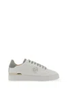 PHILIPP PLEIN PHILIPP PLEIN WHITE LEATHER SNEAKERS