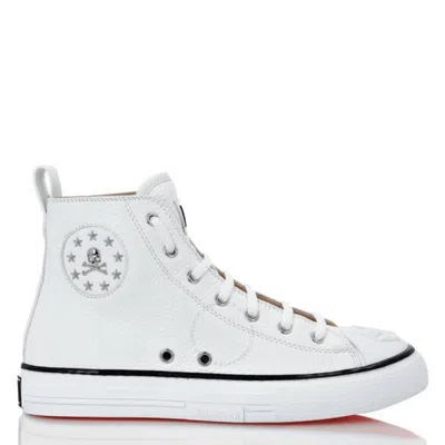 Philipp Plein White Megastar Hi-top Sneakers