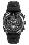 Philipp Plein Sport Wildcat Silicone Strap Watch, 40mm In Black Black