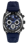Philipp Plein Sport Wildcat Silicone Strap Watch, 40mm In Blue/black
