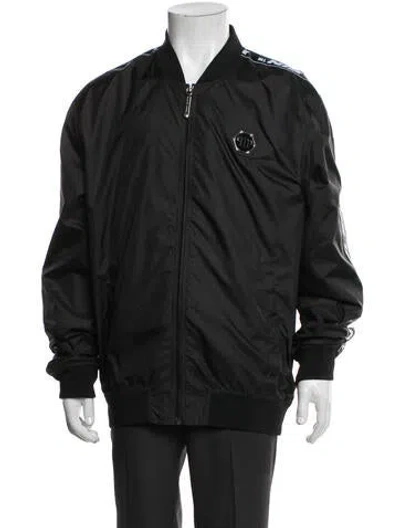Pre-owned Philipp Plein Windbreaker In Black