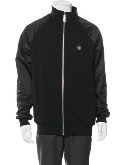 Pre-owned Philipp Plein Windbreaker W/ Tags In Black