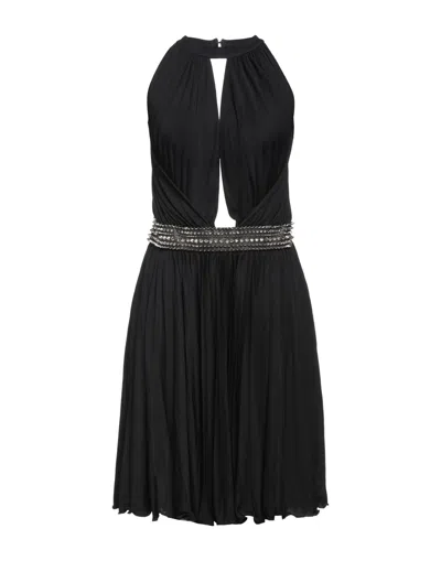 Philipp Plein Midi Dresses In Black