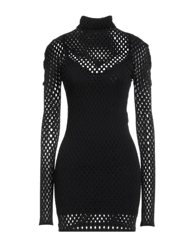 Philipp Plein Short Dresses In Black
