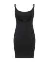 Philipp Plein Woman Mini Dress Black Size Xs Polyester, Cotton, Elastane In Black
