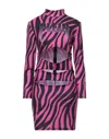 Philipp Plein Short Dresses In Pink