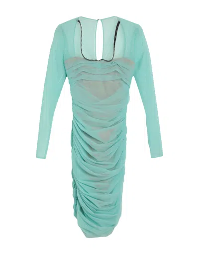 Philipp Plein Short Dresses In Blue