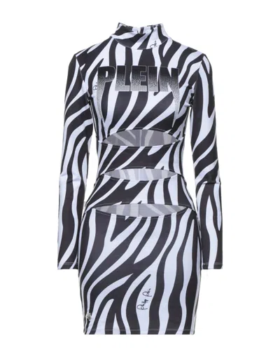 Philipp Plein Short Dresses In White