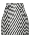 Philipp Plein Mini Skirts In Black