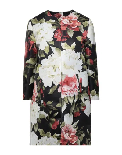 Philipp Plein Overcoats In Black