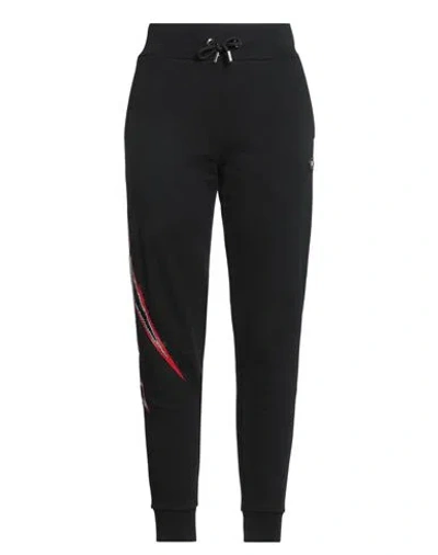 Philipp Plein Woman Pants Black Size L Cotton, Polyester