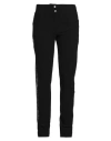 Philipp Plein Woman Pants Black Size L Viscose, Virgin Wool In Black