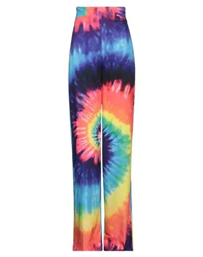 Philipp Plein Woman Pants Purple Size M Polyester, Elastane