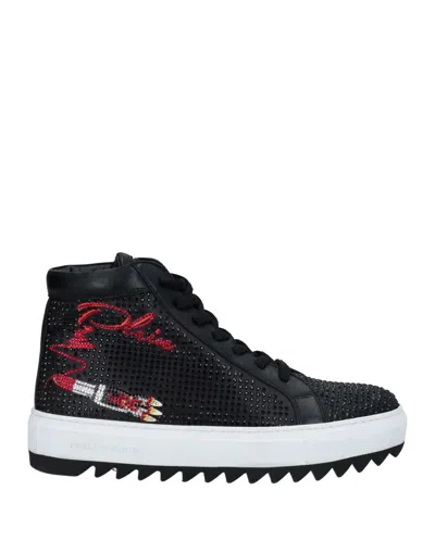 Philipp Plein Sneakers In Black