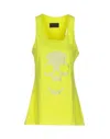 Philipp Plein Tank Tops In Green
