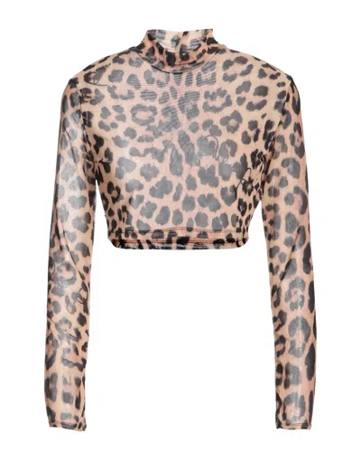 Philipp Plein T-shirts In Beige