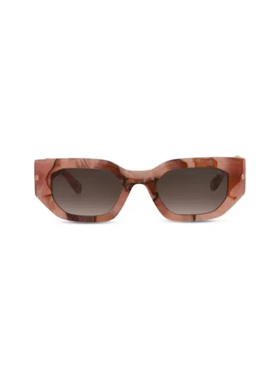 PHILIPP PLEIN WOMEN'S 51MM RECTANGLE SUNGLASSES