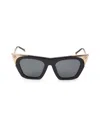 Philipp Plein Cat Eye-frame Acetate Sunglasses In Black