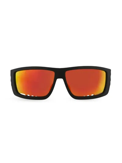 Philipp Plein Women's 64mm Rectangle Sunglasses In Black