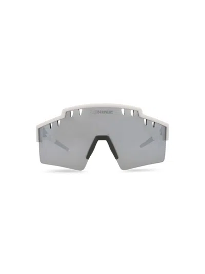 Philipp Plein Women's 99mm Shield Sunglasses In Gray