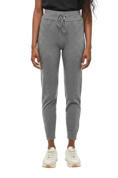 Philipp Plein Women Grey Slim Fit Joggers In Gray