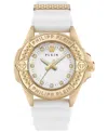 Philipp Plein Plein Majesty Crystal Watch In Ip Yellow Gold