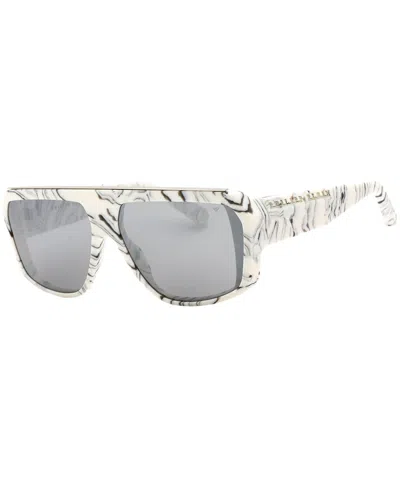 Philipp Plein Women's Spp074 64mm Sunglasses In Gray