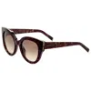 Philipp Plein Women's Sunglasses Spp026s530722 In Brown