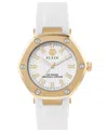 Philipp Plein The Hexagon Silicone Watch Woman Wrist Watch Gold Size Onesize Stainless Steel In Ip Yellow Gold