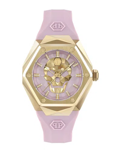 Philipp Plein Women's The $kull Spikes Watch In Purple