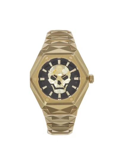 Philipp Plein Women's The Skull Ip Yellow Gold Stainless Steel Bracelet Watch/40mm