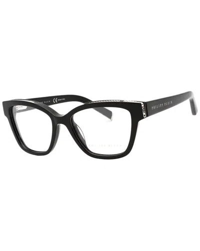 Philipp Plein Women's Vpp034s 53mm Optical Frames In Black