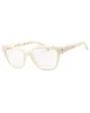 Philipp Plein Women's Vpp034s 53mm Optical Frames In Neutral