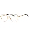 Philipp Plein Women's Vpp035s 57mm Optical Frames In Gold