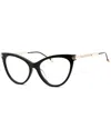 Philipp Plein Women's Vpp037s 54mm Optical Frames In Black