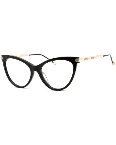 Philipp Plein Women's Vpp037s 54mm Optical Frames In Black