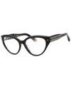 Philipp Plein Women's Vpp052m 54mm Optical Frames In Black