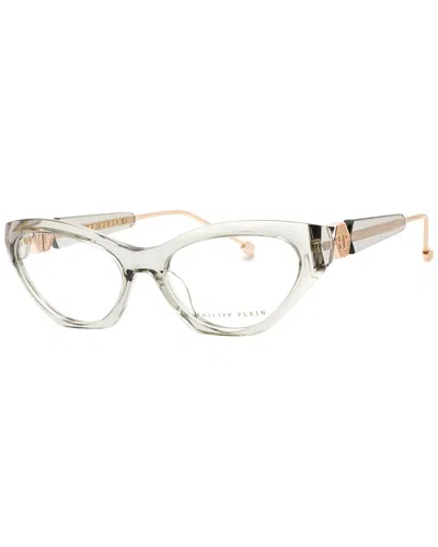 Philipp Plein Women's Vpp069s 55mm Optical Frames In Grey