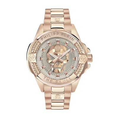 Pre-owned Philipp Plein Women's Watch Analog Quartz The $ Kull 1 5/8in Pwnaa1623 Stainless