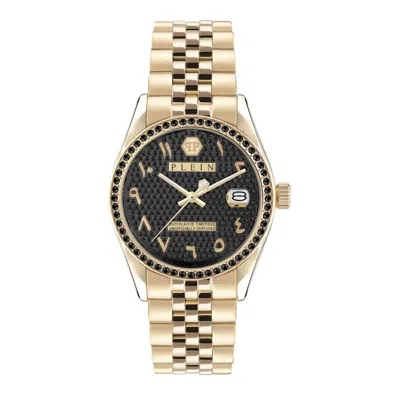Pre-owned Philipp Plein Women's Watch Analog Quartz Up-to-date Superlative Pwyaa0923 Steel