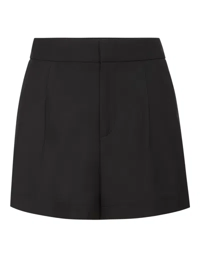 Philipp Plein Wool Basic Shorts In Black