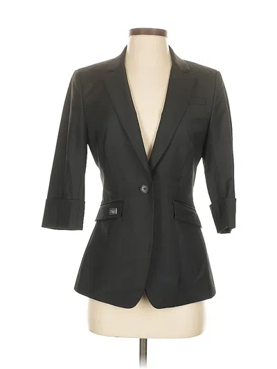 Pre-owned Philipp Plein Wool Blazer Jacket In Black