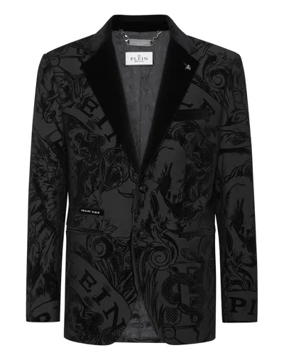 PHILIPP PLEIN WOOL BLAZER LORD FIT